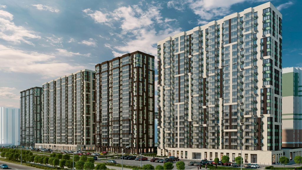 Многоэтажные жилые дома К401-К405, ЖК «Героев»