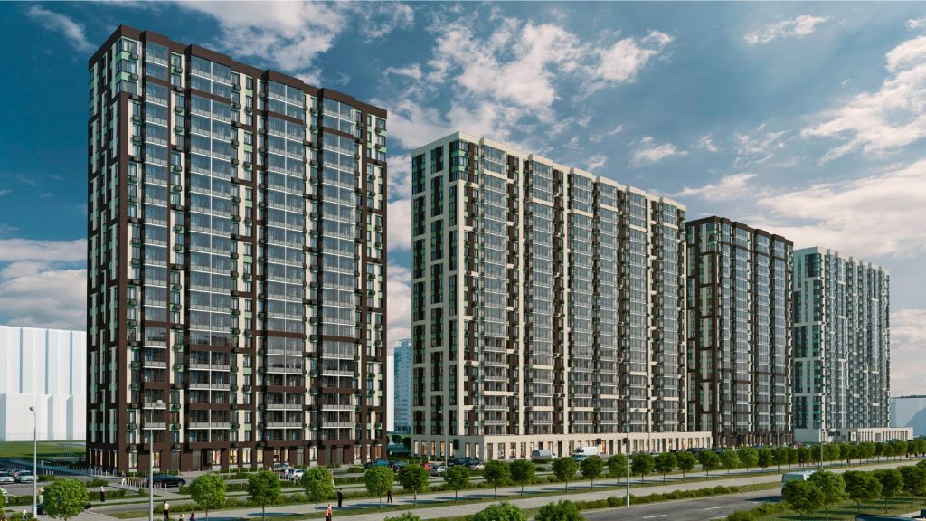 Многоэтажные жилые дома К401-К405, ЖК «Героев»