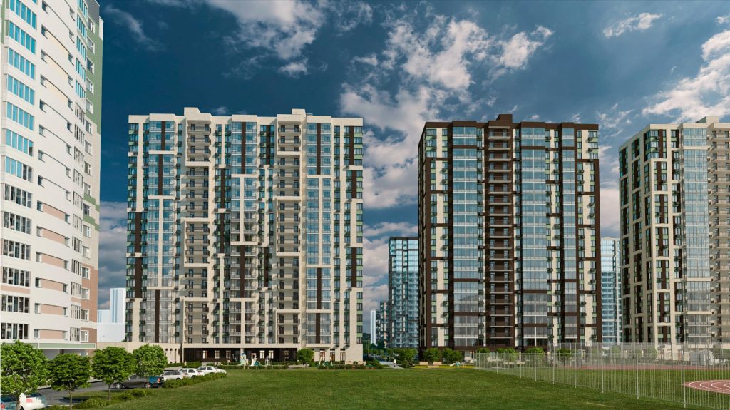 Многоэтажные жилые дома К401-К405, ЖК «Героев»