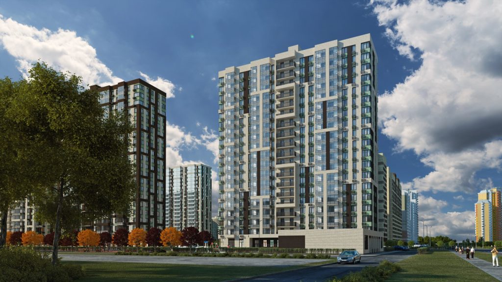 Многоэтажные жилые дома К401-К405, ЖК «Героев»