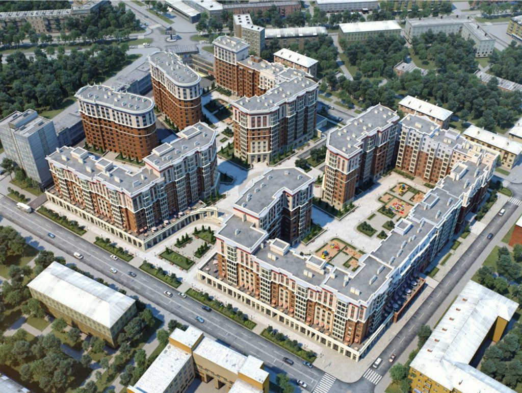 ЖК Династия с подземным паркингом (II и III очередь)