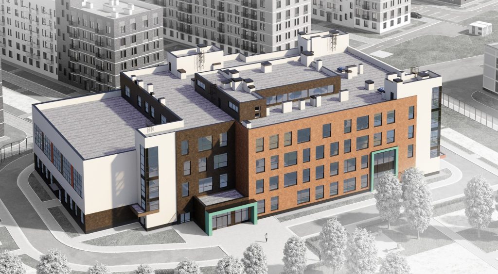 Корпус МБОУ средней общеобразовательной школы №6 на 550 мест