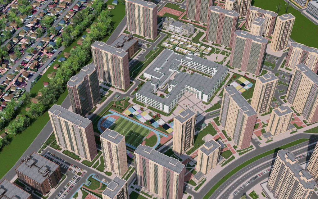 Школа на 1750 мест